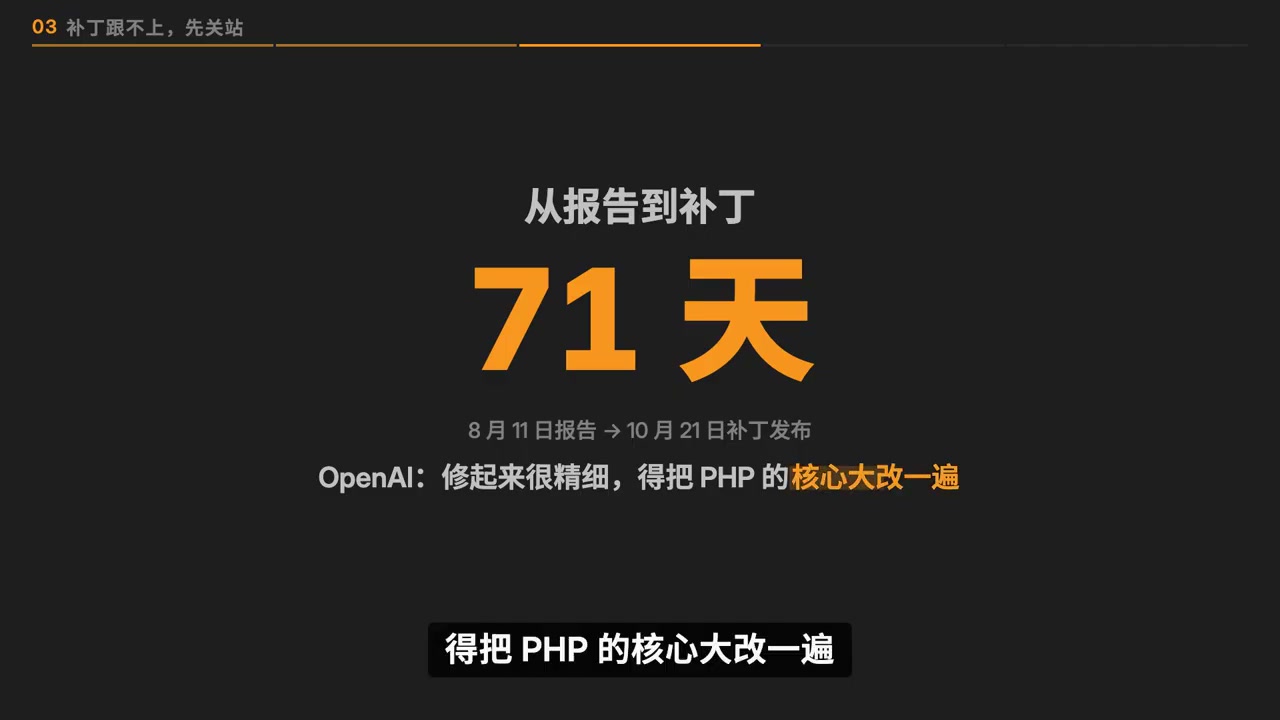 从报告到补丁,中间隔了 71 天