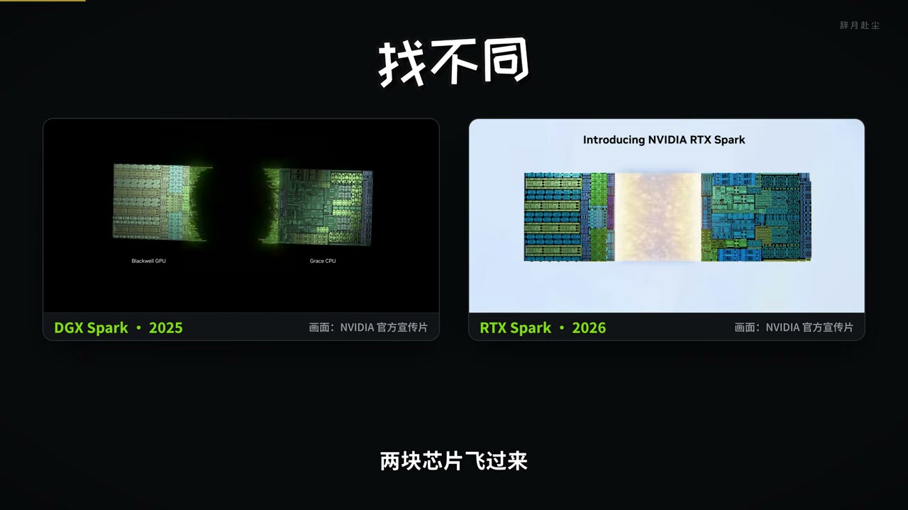 Comparing the DGX Spark 2025 and RTX Spark 2026 promotional videos